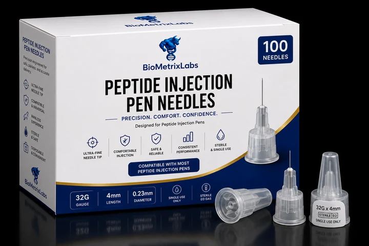 BiometrixLabs Pen Needles 100-Pack